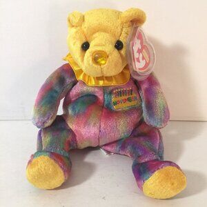 Ty Beanie Baby - NOVEMBER the Birthday Bear (7.5 Inch) MINT with MINT TAGS
